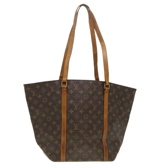LOUIS VUITTON Monogram Sac Shopping Tote Bag LV Auth - Picture 13 of 16